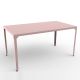 Mange debout 180 x 100 cm HEGOA Matière Grise, coloris baby pink