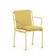 Fauteuil accoudoirs métal JUGO Prostoria, Chassis Mirabelle-tissu outdoor Patio 440