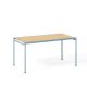 Table outdoor 140 x 80 cm JUGO Prostoria, coloris bleu