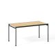 Table outdoor 140 x 80 cm JUGO Prostoria, coloris noir