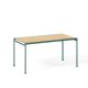 Table outdoor 140 x 80 cm JUGO Prostoria, coloris vert sauge