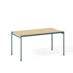Table outdoor 140 x 80 cm rallonges bois JUGO Prostoria