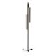 Lampadaire LED BLACK NOTE TRIPLET LZF,  chassis gold & abat-jour hêtre gris 29