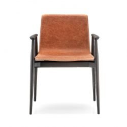 Fauteuil cuir MALMÖ 397 Pedrali