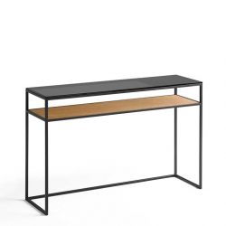 Console RITA Kendo étagère finition chêne naturel