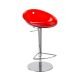 Chaise de bar rouge GLISS 970 Pedrali