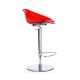 Chaise de bar rouge GLISS 970 Pedrali
