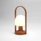 Lampe de table FOLLOWME Marset, coloris terracotta