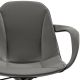 Gros plan cuir Iron fauteuil de bar COUTURE Enrico Pellizzoni