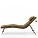 Chaise longue DAYBED Cuir ancien Oliva Enrico Pellizzoni