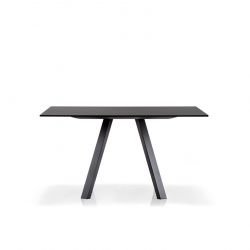 Table ARKI Compact ronde/carrée pieds laqués Pedrali