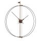 Horloge murale BARCELONA PREMIUM Nomon, finition noire