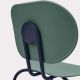 Chaise HARI empilables polypropylène Ondarreta, pieds marine et assise vert cantabrique