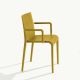 Fauteuil jaune curry NASSAU 534 Et-al