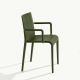 Fauteuil vert olive NASSAU 534 Et-al