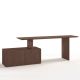 Bureau VELASCA DESK 2 caissons Punt, noyer