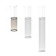 Suspension cylindrique ARRAY Ø37 cm Vibia, hauteur 73 cm, coloris beige