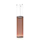 Suspension cylindrique ARRAY Ø37 cm Vibia, hauteur 113 cm, coloris terre rouge