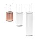 Suspension cylindrique ARRAY Ø55 cm Vibia, h 73 cm, coloris terre rouge