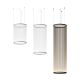 Suspension cylindrique ARRAY Ø55 cm Vibia, h 193 cm, coloris beige