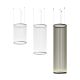 Suspension cylindrique ARRAY Ø55 cm Vibia, h 193 cm, coloris vert