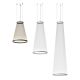 Suspension conique ARRAY Ø55 cm Vibia, H 70 cm coloris beige 