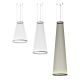Suspension conique ARRAY Ø55 cm Vibia, H 193 cm coloris vert 