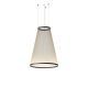 Suspension conique ARRAY Ø 83 cm Vibia, H 113 cm, coloris beige