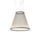 Suspension conique ARRAY Ø 124 cm Vibia, H 110 cm coloris beige