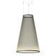 Suspension conique ARRAY Ø 124 cm Vibia, H 190 cm coloris vert