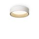 Plafonnier cylindrique DUO Ø 47,5 cm, coloris blanc Vibia