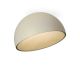 Plafonnier hémisphérique incliné DUO Vibia, Ø 70 cm, coloris beige