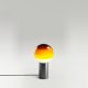 Lampe de table DIPPING LIGHT Marset, pied graphite, verre ambre