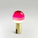 Lampe Baladeuse DIPPING LIGHT Marset laiton brossé, rose