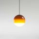 Suspension DIPPING LIGHT Marset, Ø 13,5 cm, Verre coloris ambre