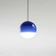 Suspension DIPPING LIGHT Marset, Ø 13,5 cm, Verre coloris bleu