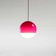 Suspension DIPPING LIGHT Marset, Ø 13,5 cm, Verre coloris rose