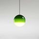 Suspension DIPPING LIGHT Marset, Ø 13,5 cm, Verre coloris vert