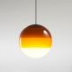 Suspension DIPPING LIGHT Marset, Ø 20 cm, Verre coloris ambre