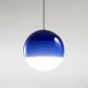 Suspension DIPPING LIGHT Marset, Ø 20 cm, Verre coloris bleu