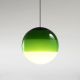 Suspension DIPPING LIGHT Marset, Ø 20 cm, Verre coloris vert