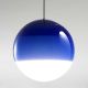 Suspension DIPPING LIGHT Marset, Ø 30 cm, Verre coloris bleu