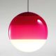 Suspension DIPPING LIGHT Marset, Ø 30 cm, Verre coloris rose