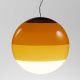 Suspension DIPPING LIGHT Marset, Ø 40 cm, Verre coloris ambre