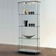 Vitrine CONCERTO Cattelan Italia cuir blanc