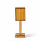 Lampe de Table sans fil GATSBY Prisma, finition ambre