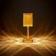 Lampe de Table sans fil GATSBY Prisma, finition ambre