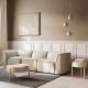 Table d'appoint et basse bois ARC avec rangement Woud