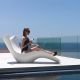 Bain de soleil SURF blanc Vondom