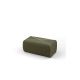 Pouf CROSSED B-Line tissu ou cuir